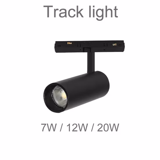 Nouveau design Tendencia moderne encastré éclairage intérieur 12W 25W 30W 45W maison commerciale linéaire 48V magnétique LED éclairage sur rail